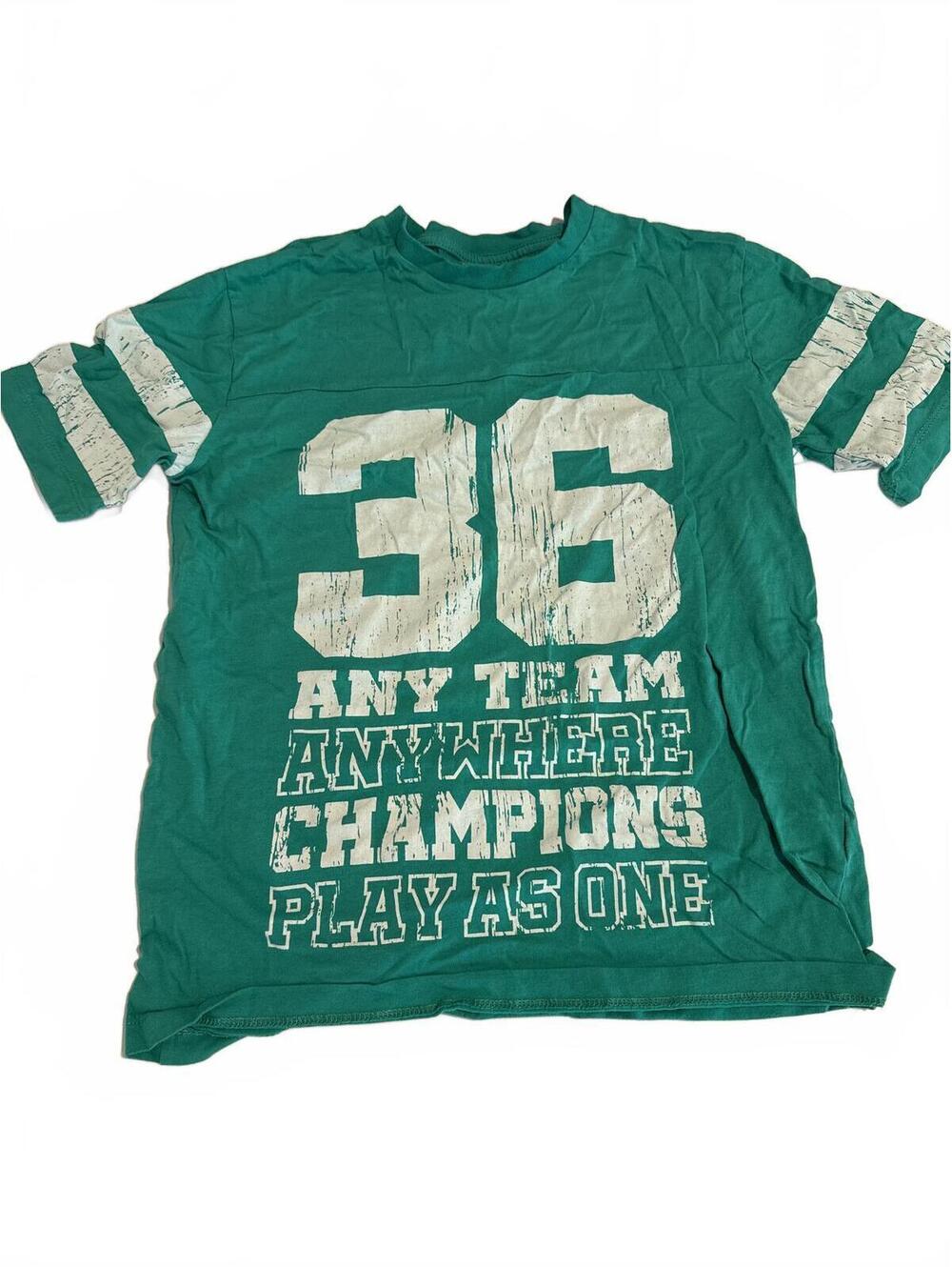 Kidpik Kid Boys L Graphic Tee 36 Green White